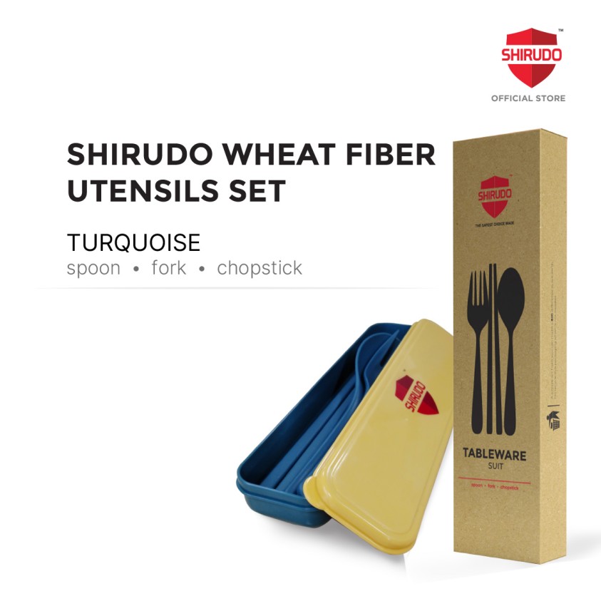 [NEW] SHIRUDO Wheat Fiber Utensils Set